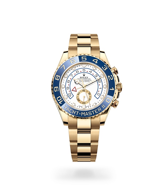 Rolex Yacht-Master II Oyster, 44 mm, yellow gold - M116688-0002 at Juwelier Wagner