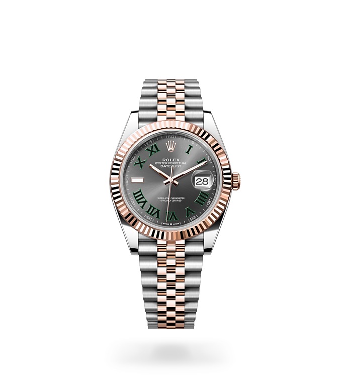Rolex Datejust 41 Oyster, 41 mm, Oystersteel and Everose gold - M126331-0016 at Juwelier Wagner