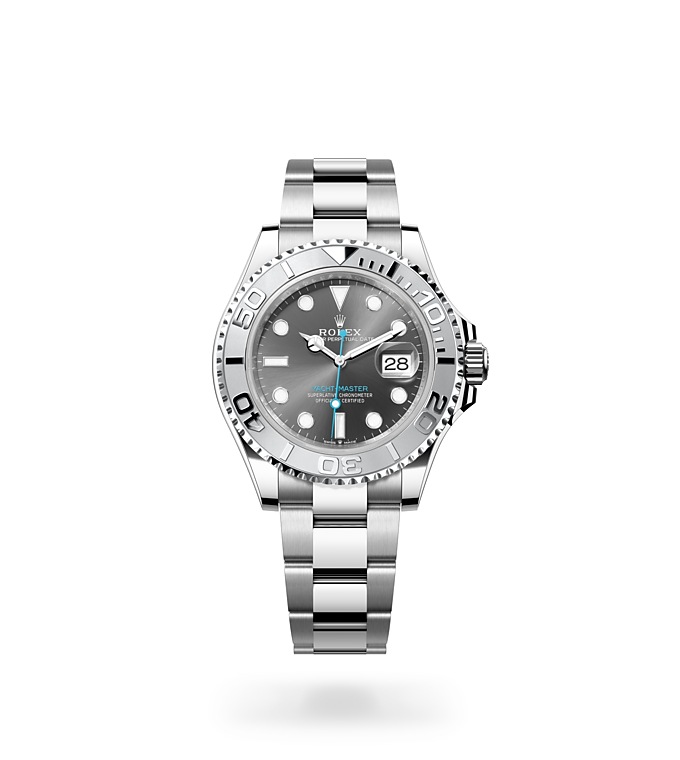 Rolex Yacht-Master 40 Oyster, 40 mm, Oystersteel and platinum - M126622-0001 at Juwelier Wagner