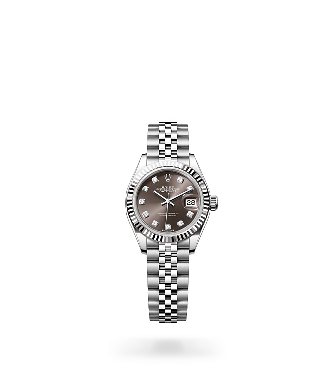 Rolex Lady-Datejust Oyster, 28 mm, Oystersteel and white gold - M279174-0015 at Juwelier Wagner