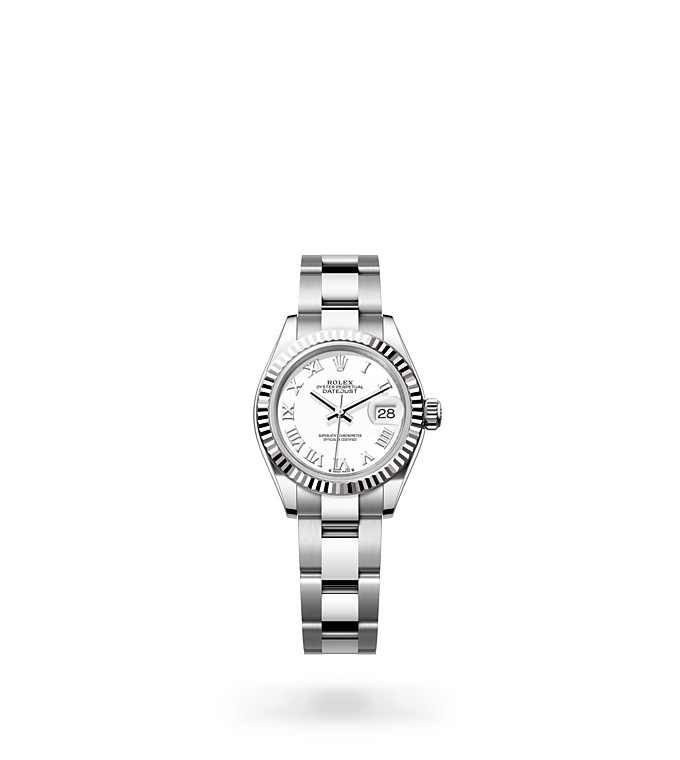 Rolex Lady-Datejust Oyster, 28 mm, Oystersteel and white gold - M279174-0020 at Juwelier Wagner