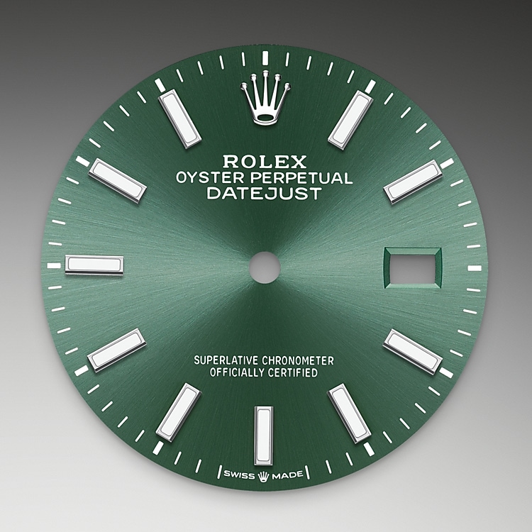 Rolex Datejust 36 Oyster, 36 mm, Edelstahl Oystersteel und Weißgold M126234-0051 at Juwelier Wagner