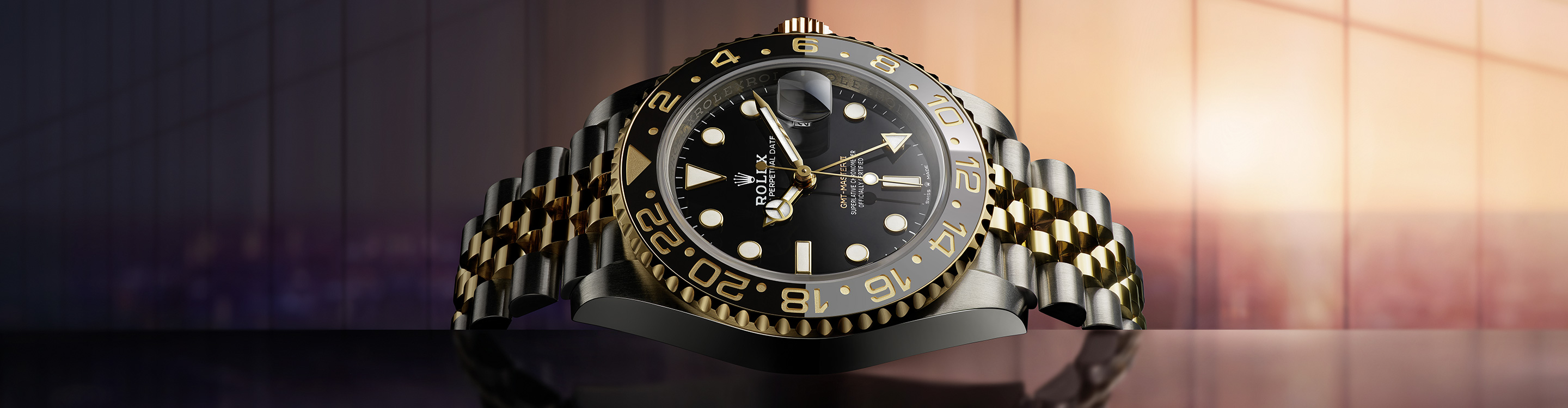 Rolex GMT-Master II Oyster, 40 mm, Oystersteel and Everose gold M126711CHNR-0002 at Juwelier Wagner