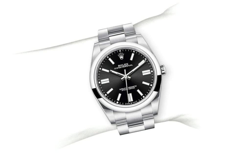 Rolex Oyster Perpetual 41 Oyster, 41 mm, Oystersteel M124300-0002 at Juwelier Wagner