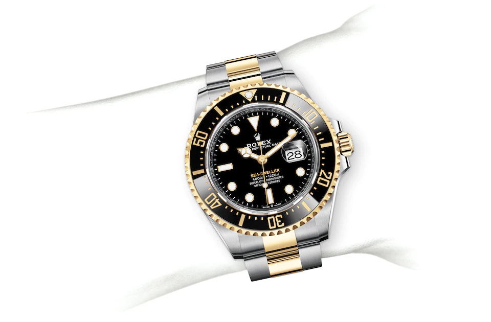 Rolex Sea-Dweller Oyster, 43 mm, Oystersteel and yellow gold M126603-0001 at Juwelier Wagner