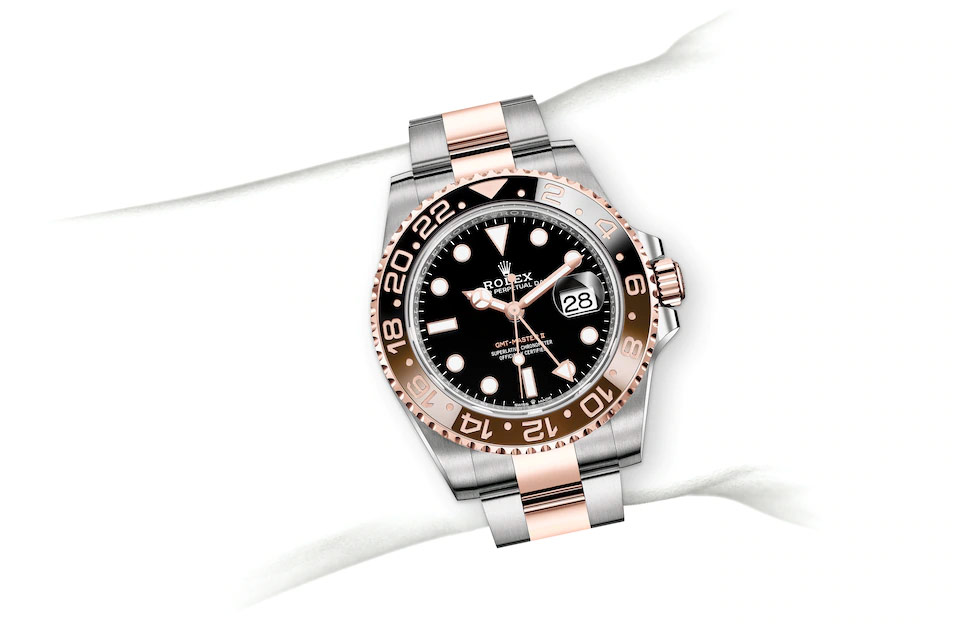 Rolex GMT-Master II Oyster, 40 mm, Oystersteel and Everose gold M126711CHNR-0002 at Juwelier Wagner