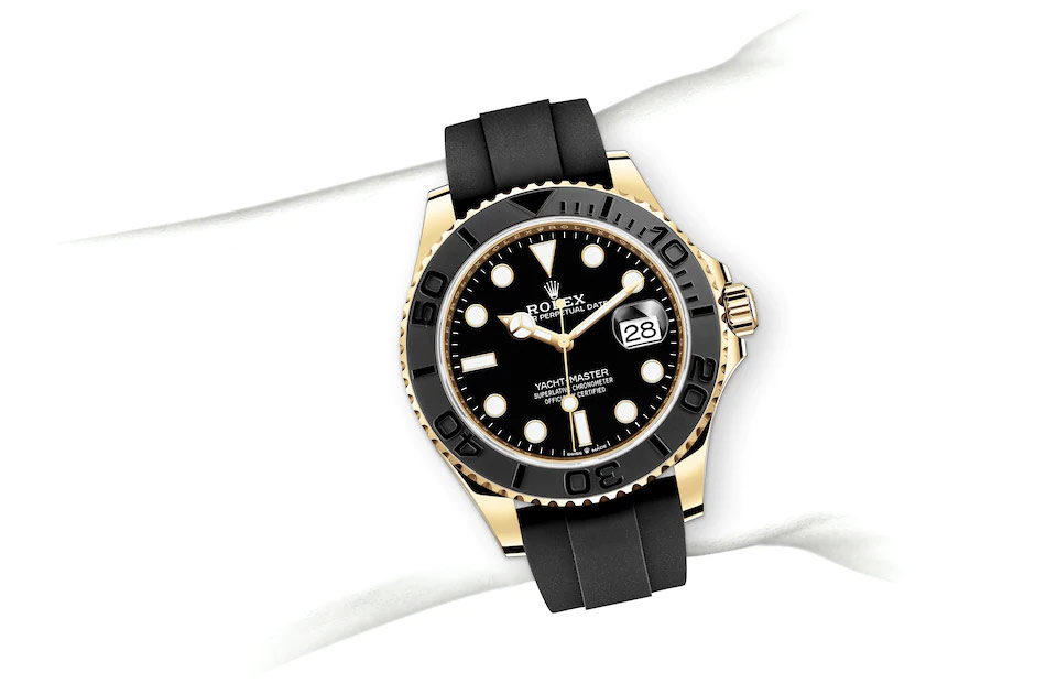 Rolex Yacht-Master 42 Oyster, 42 mm, yellow gold M226658-0001 at Juwelier Wagner