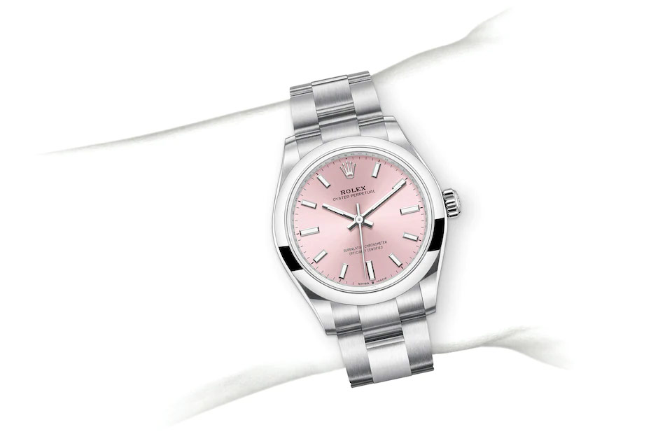 Rolex Oyster Perpetual 31 Oyster, 31 mm, Oystersteel M277200-0004 at Juwelier Wagner