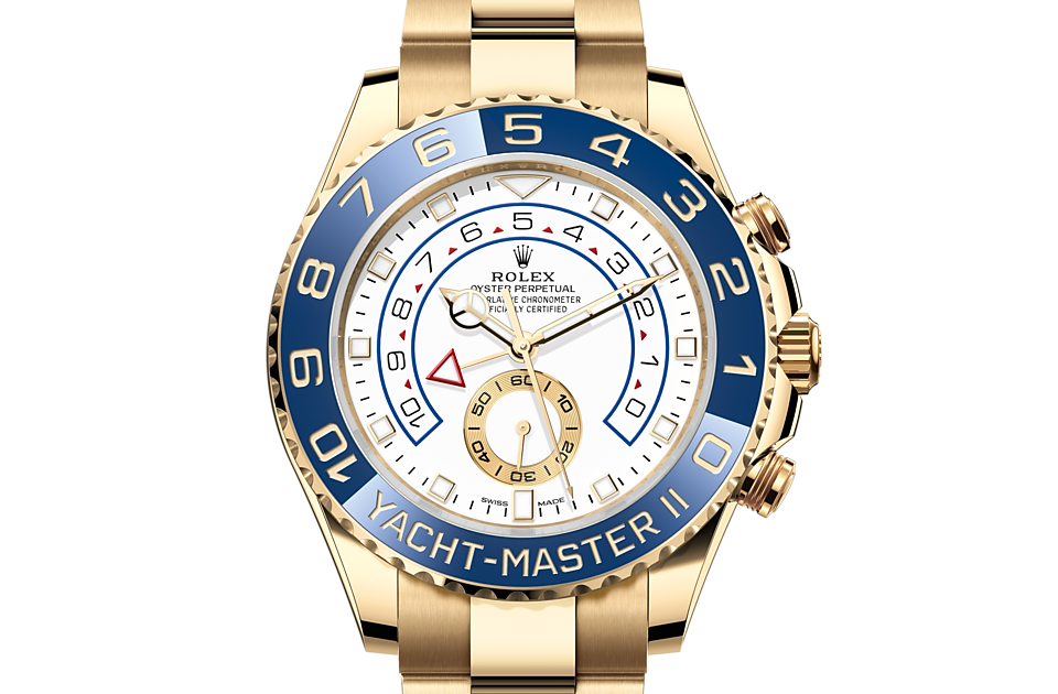 Rolex Yacht‑Master II Oyster, 44 mm, Gelbgold - M116688-0002 at Juwelier Wagner