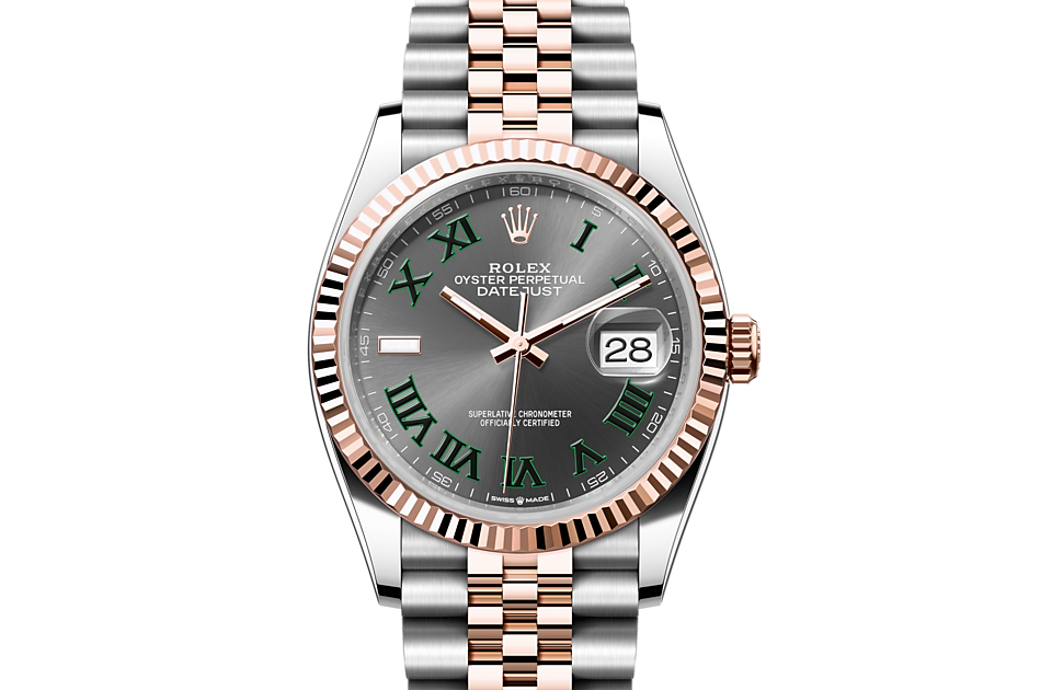 Rolex Datejust 36 Oyster, 36 mm, Oystersteel and Everose gold - M126231-0029 at Juwelier Wagner