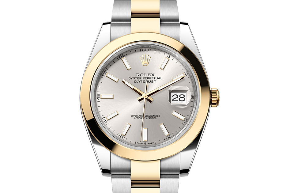 Rolex Datejust 41 Oyster, 41 mm, Oystersteel and yellow gold - M126303-0001 at Juwelier Wagner