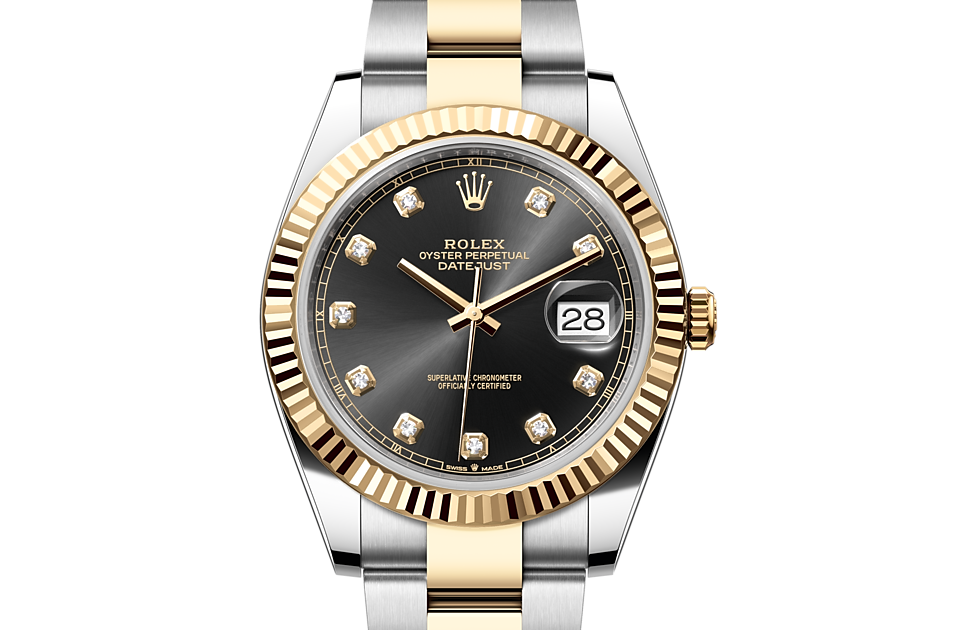 Rolex Datejust 41 Oyster, 41 mm, Oystersteel and yellow gold - M126333-0005 at Juwelier Wagner