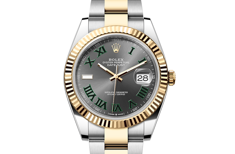 Rolex Datejust 41 Oyster, 41 mm, Oystersteel and yellow gold - M126333-0019 at Juwelier Wagner
