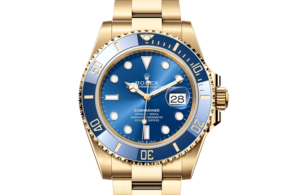 Rolex Submariner Date Oyster, 41 mm, yellow gold - M126618LB-0002 at Juwelier Wagner