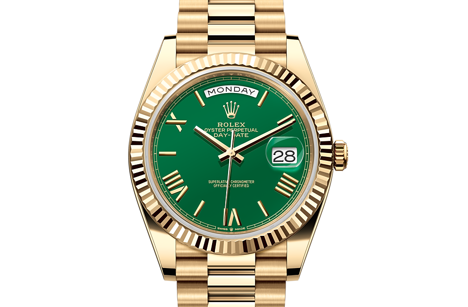 Rolex Day-Date 40 Oyster, 40 mm, yellow gold - M228238-0061 at Juwelier Wagner