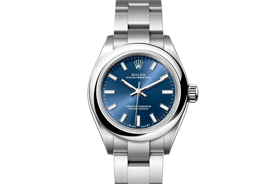 Rolex Oyster Perpetual 28 Oyster, 28 mm, Edelstahl Oystersteel - M276200-0003 at Juwelier Wagner