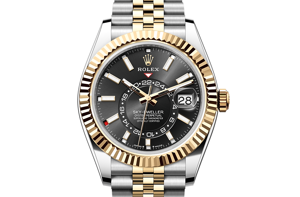 Rolex Sky-Dweller Oyster, 42 mm, Oystersteel and yellow gold - M336933-0004 at Juwelier Wagner