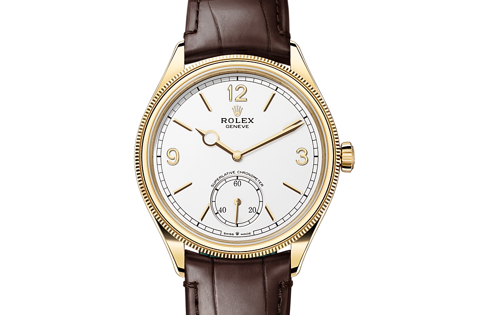Rolex 1908 39 mm, 18 ct yellow gold, polished finish - M52508-0006 at Juwelier Wagner
