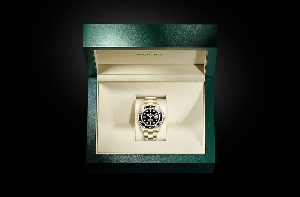 Rolex Submariner Date Oyster, 41 mm, yellow gold - M126618LN-0002 at Juwelier Wagner