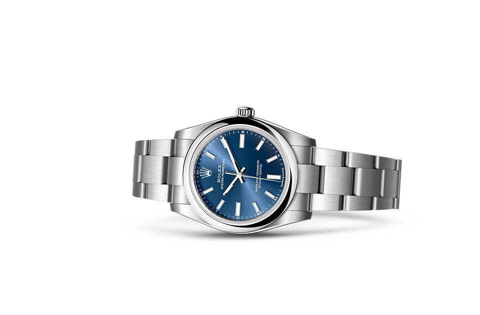 Rolex Oyster Perpetual 34 Oyster, 34 mm, Oystersteel - M124200-0003 at Juwelier Wagner