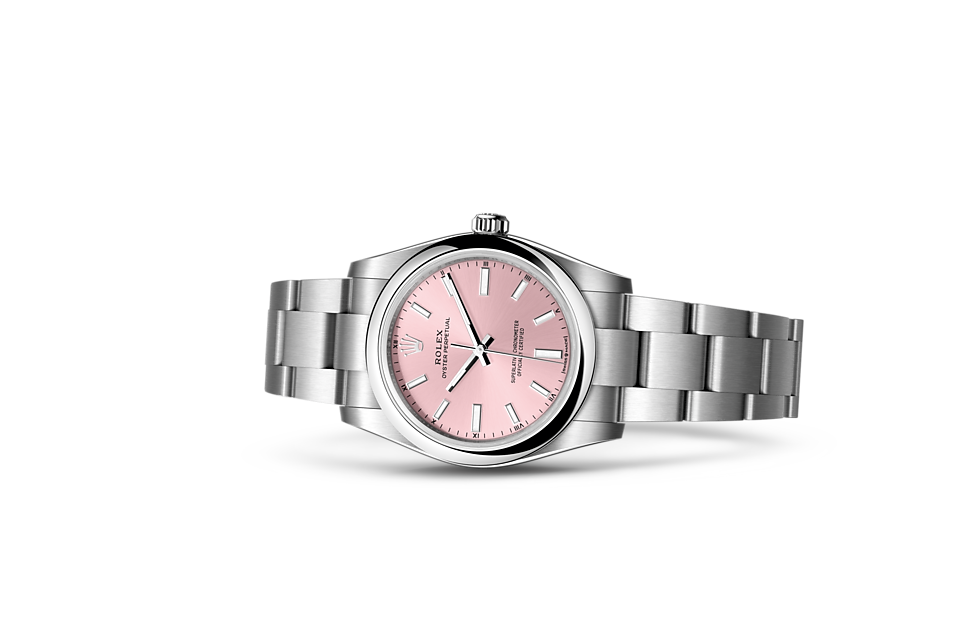 Rolex Oyster Perpetual 34 Oyster, 34 mm, Edelstahl Oystersteel - M124200-0004 at Juwelier Wagner