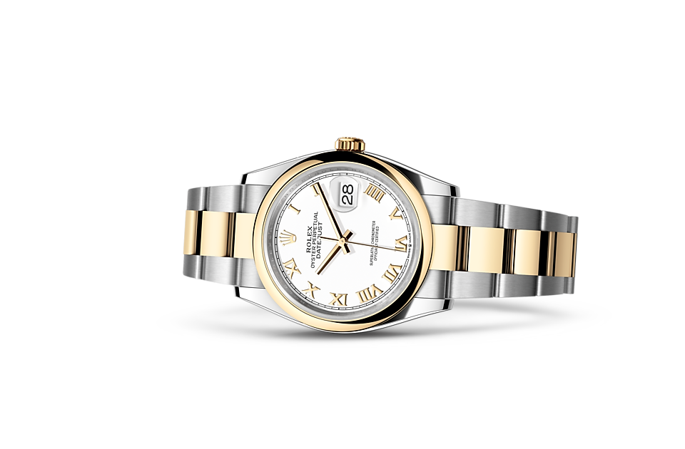 Rolex Datejust 36 Oyster, 36 mm, Oystersteel and yellow gold - M126203-0030 at Juwelier Wagner