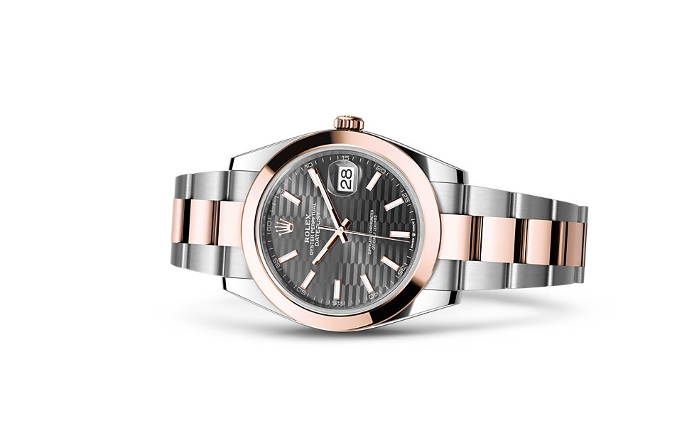 Rolex Datejust 41 Oyster, 41 mm, Oystersteel and Everose gold - M126301-0019 at Juwelier Wagner