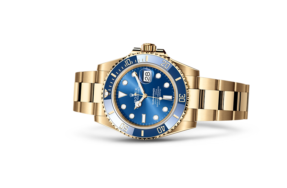 Rolex Submariner Date Oyster, 41 mm, yellow gold - M126618LB-0002 at Juwelier Wagner