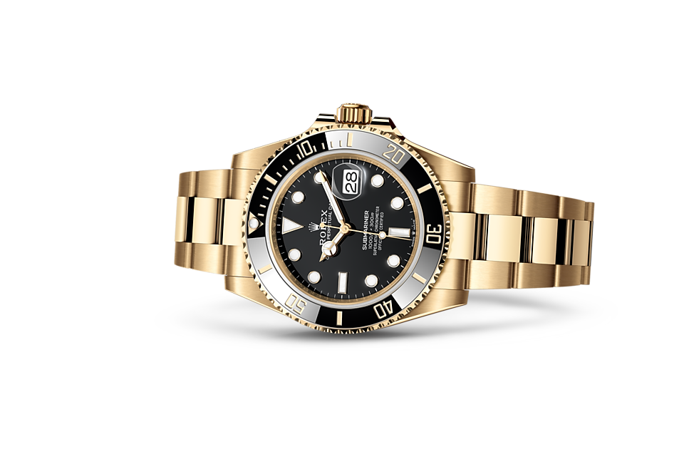 Rolex Submariner Date Oyster, 41 mm, yellow gold - M126618LN-0002 at Juwelier Wagner
