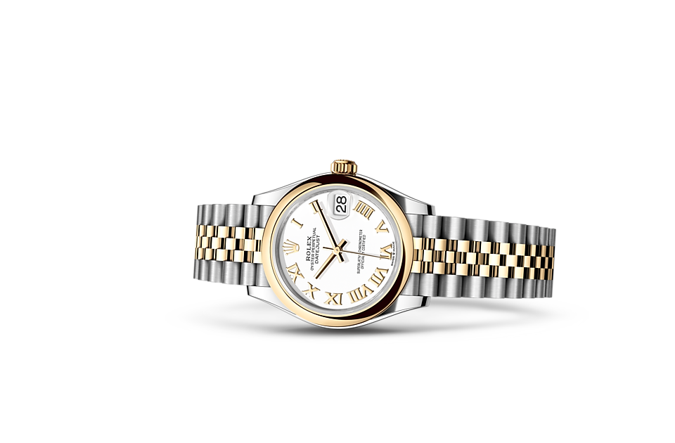 Rolex Datejust 31 Oyster, 31 mm, Oystersteel and yellow gold - M278243-0002 at Juwelier Wagner