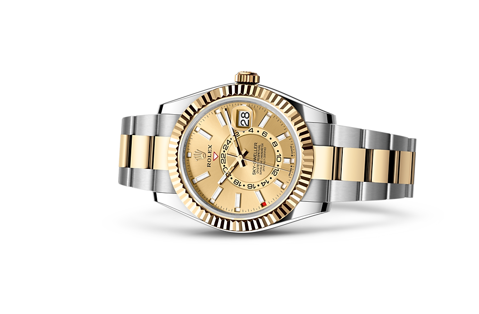 Rolex Sky-Dweller Oyster, 42 mm, Oystersteel and yellow gold - M336933-0001 at Juwelier Wagner