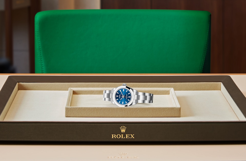 Rolex Oyster Perpetual 28 Oyster, 28 mm, Oystersteel - M276200-0003 at Juwelier Wagner