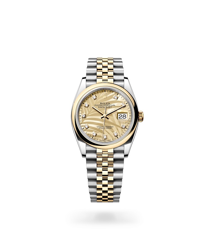 Rolex Datejust 36 Oyster, 36 mm, Oystersteel and yellow gold - M126203-0043 at Juwelier Wagner