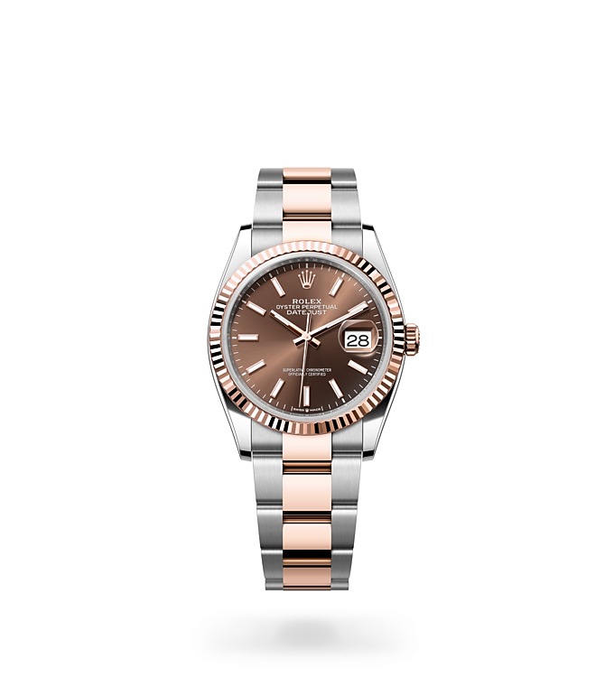 Rolex Datejust 36 Oyster, 36 mm, Oystersteel and Everose gold - M126231-0044 at Juwelier Wagner