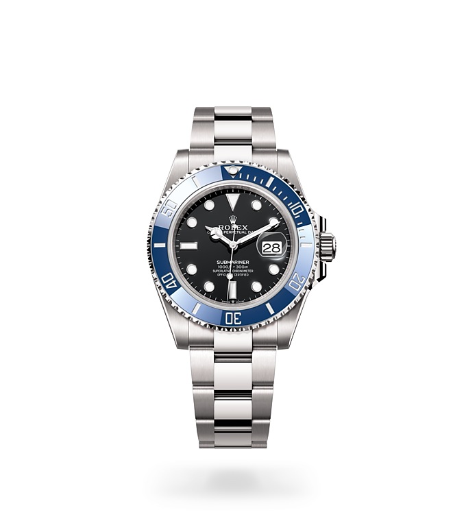 Rolex Submariner Date Oyster, 41 mm, white gold - M126619LB-0003 at Juwelier Wagner