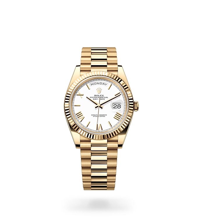 Rolex Day‑Date 40 Oyster, 40 mm, Gelbgold - M228238-0042 at Juwelier Wagner