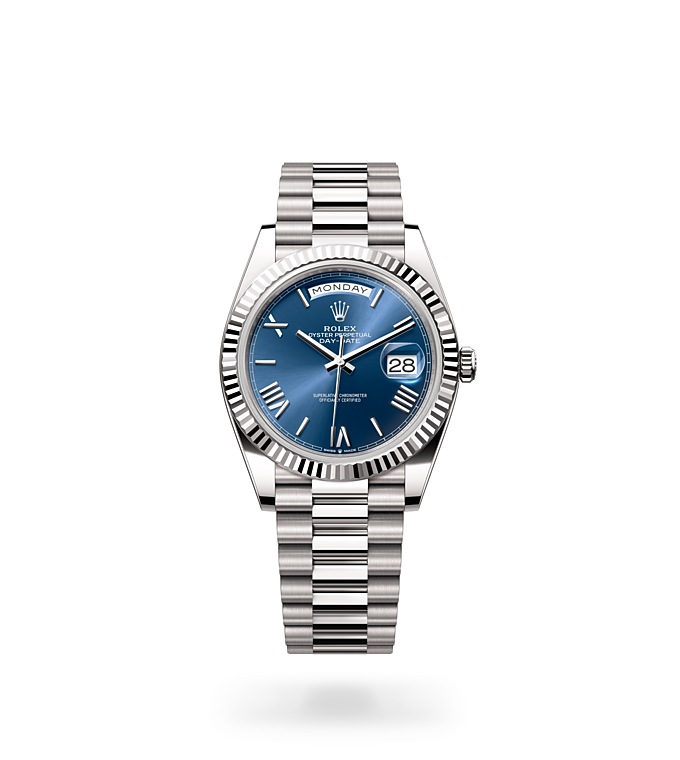 Rolex Day-Date 40 Oyster, 40 mm, white gold - M228239-0007 at Juwelier Wagner