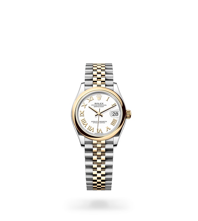 Rolex Datejust 31 Oyster, 31 mm, Oystersteel and yellow gold M278243-0002 at Juwelier Wagner