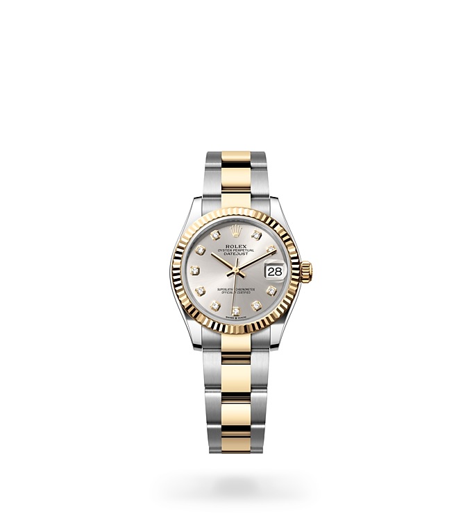 Rolex Datejust 31 Oyster, 31 mm, Oystersteel and yellow gold M278273-0019 at Juwelier Wagner