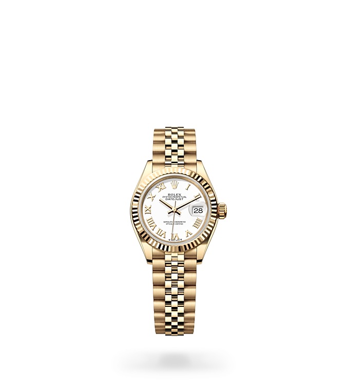 Rolex Lady-Datejust Oyster, 28 mm, yellow gold - M279178-0030 at Juwelier Wagner