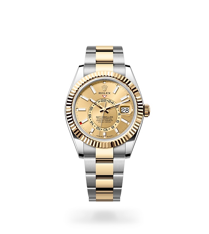 Rolex Sky-Dweller Oyster, 42 mm, Oystersteel and yellow gold M336933-0001 at Juwelier Wagner