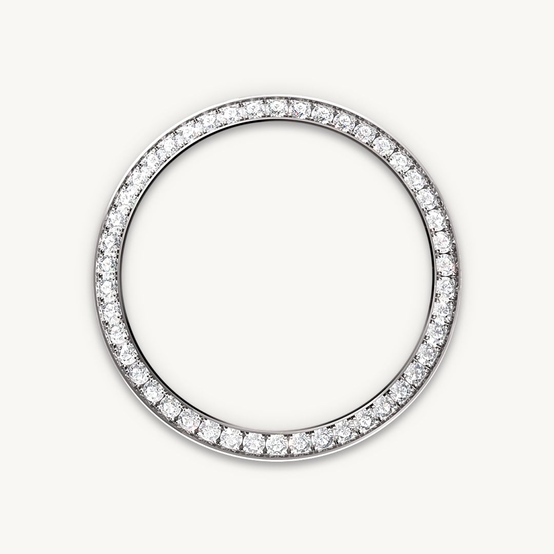 Diamantbesetzte Lünette