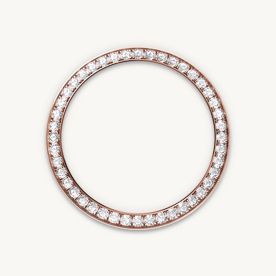 Diamantbesetzte Lünette