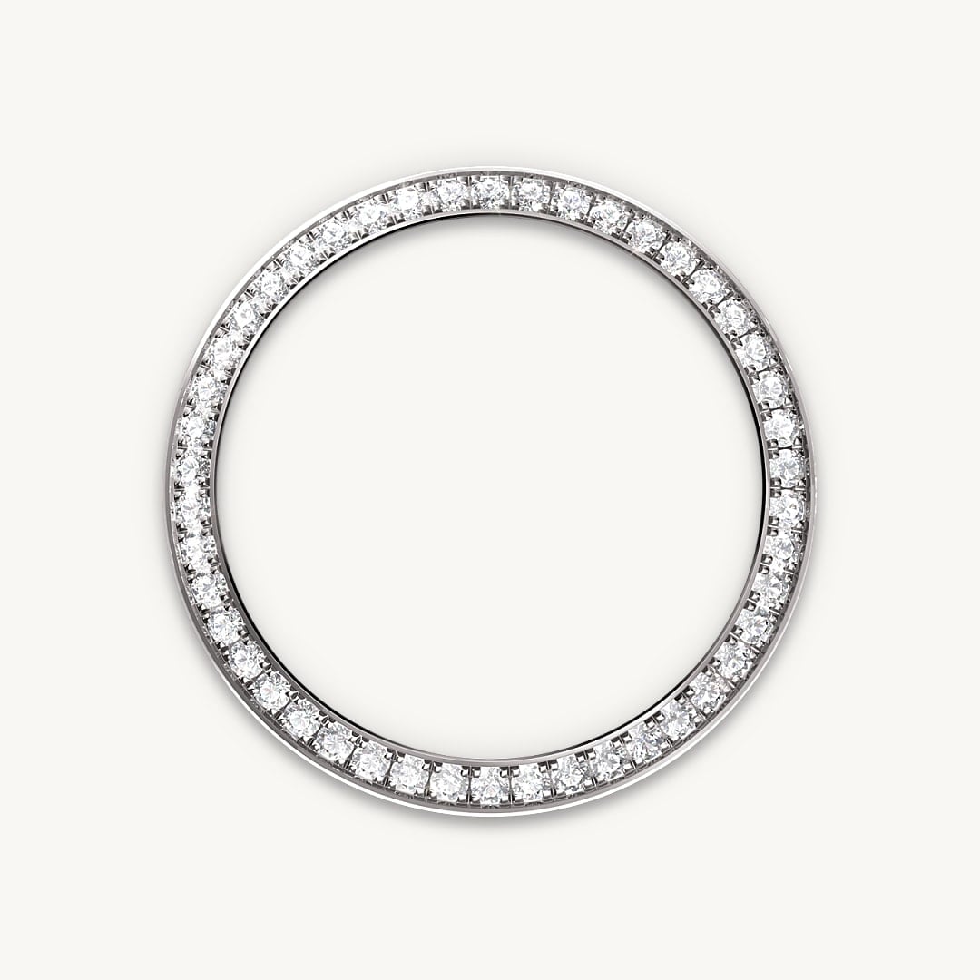 Diamond-set bezel
