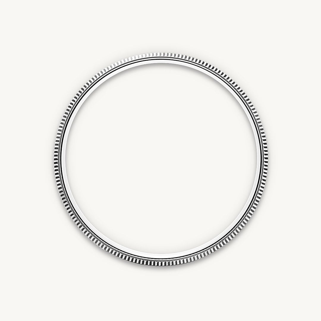 Domed and fluted bezel