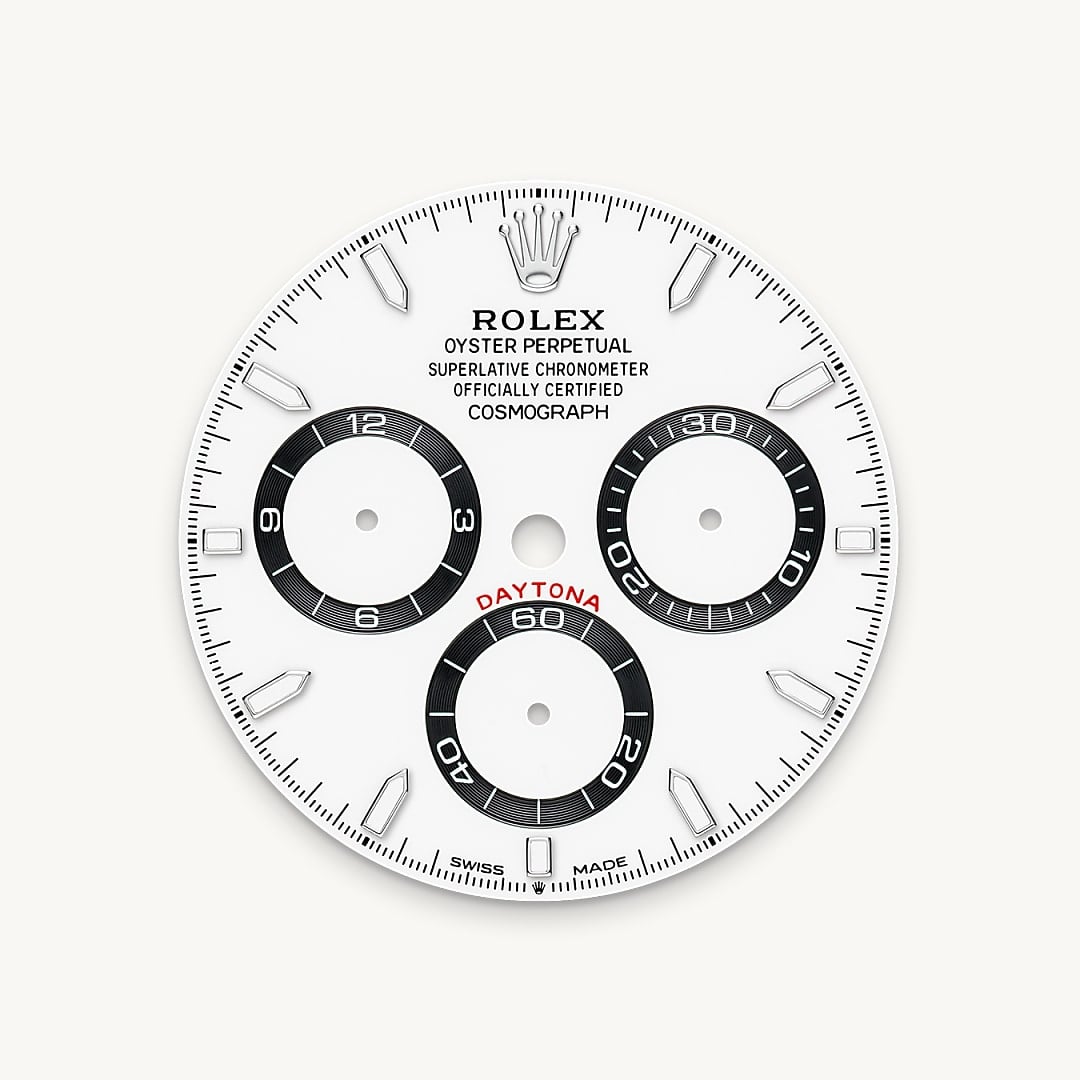 White dial