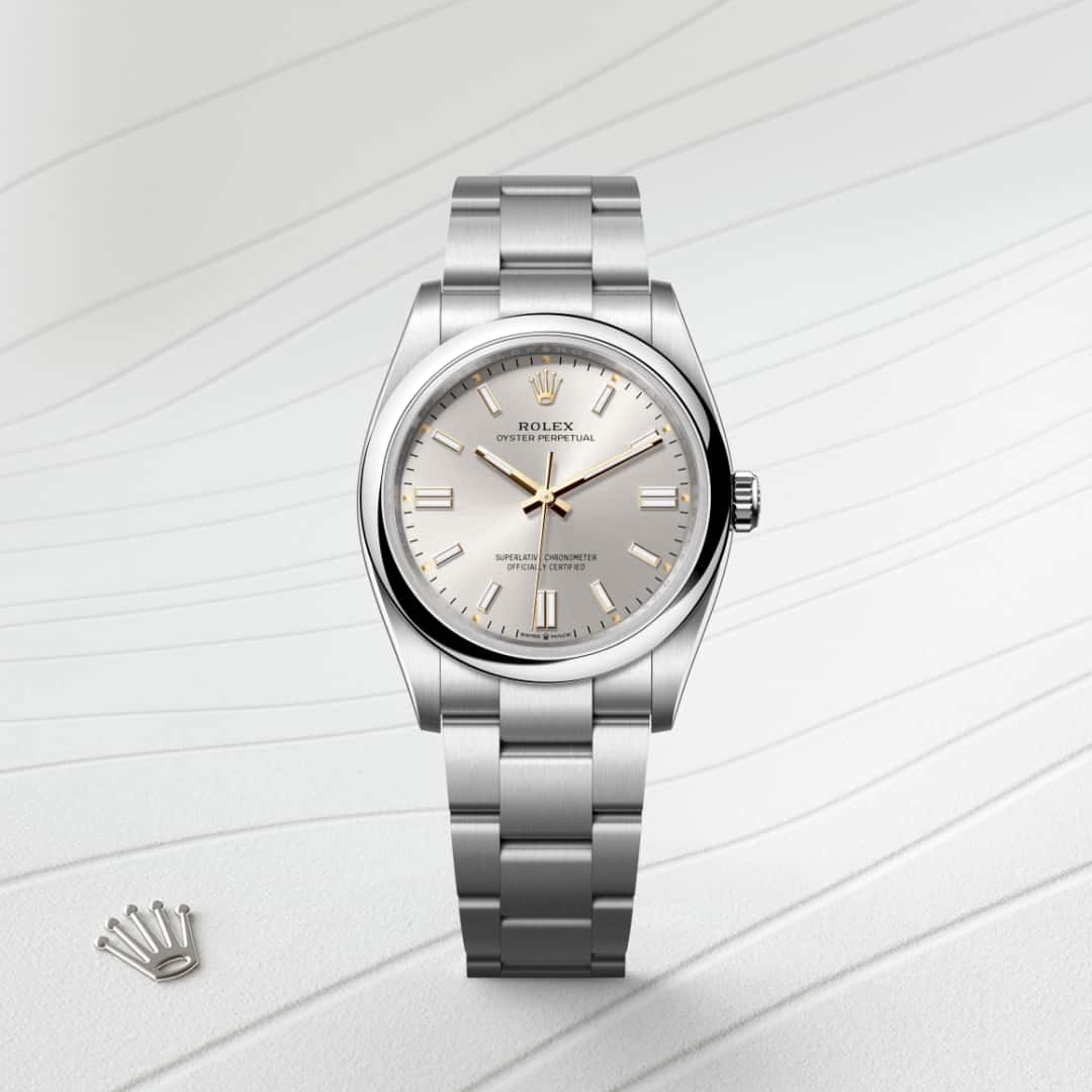 Rolex Oyster Perpetual 36 Oyster, 36 mm, Edelstahl Oystersteel M126000-0001