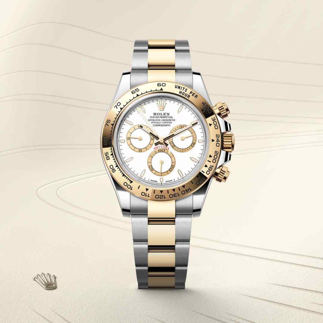 Rolex Cosmograph Daytona Oyster, 40 mm, Edelstahl Oystersteel und Gelbgold M126503-0001