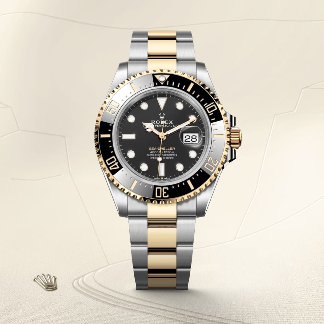 Rolex Sea-Dweller Oyster, 43 mm, Oystersteel and yellow gold M126603-0001