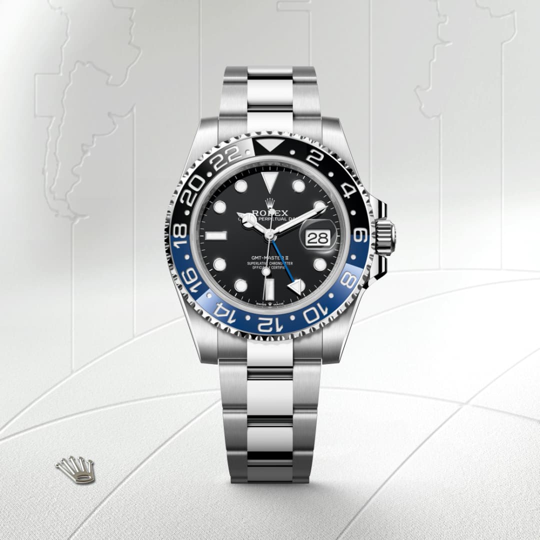 Rolex GMT-Master II Oyster, 40 mm, Edelstahl Oystersteel M126710BLNR-0003